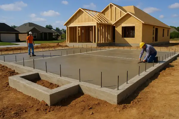 concrete foundation to build a new house from ES Concrete Solutions in Georgetown, TX - Georgetown TX concrete foundation to build a new house from ES Concrete Solutions in Georgetown, TX - Georgetown TX